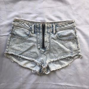 Kendall & Kylie Front Zip Shorts